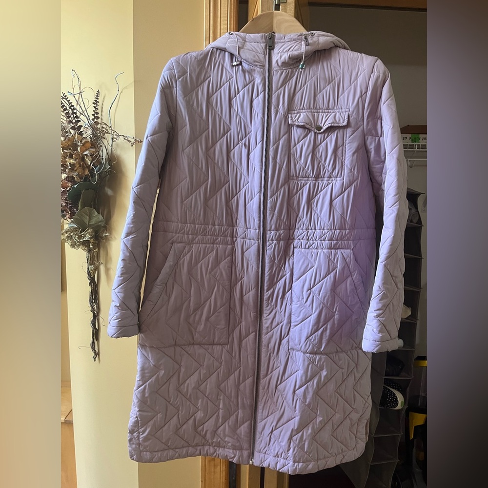 Bernardo M light pink coat!
